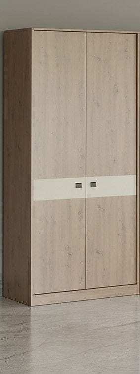 Dogtas Dulap din pal cu 2 usi, Mayer Dafne Natural, l90,6xA61,5xH219,4 cm