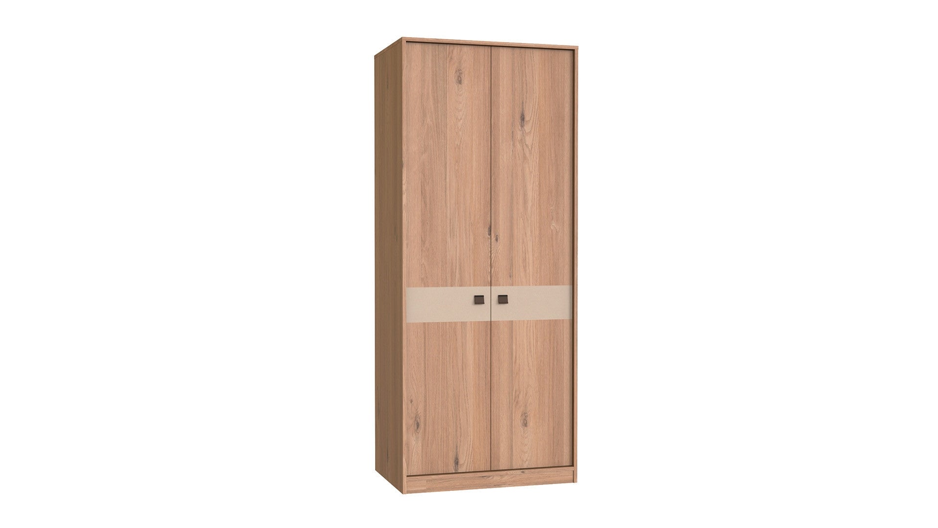 Dogtas Dulap din pal cu 2 usi, Mayer Dafne Natural, l90,6xA61,5xH219,4 cm