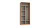 Dogtas Dulap din pal cu 2 usi, Mayer Dafne Natural, l90,6xA61,5xH219,4 cm