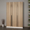 Asir Dulap din pal, cu 3 usi, Noah 8276 Nuc, l135xA35xH210 cm