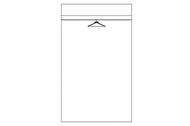 Szynaka Dulap din pal, furnir si lemn, cu 2 usi, Porti 70 Stejar Choco, l95xA60xH198 cm