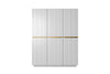 Dulap din pal si MDF, cu 3 usi, Nicole 150-3D Auriu, l150xA62xH207 cm (11)