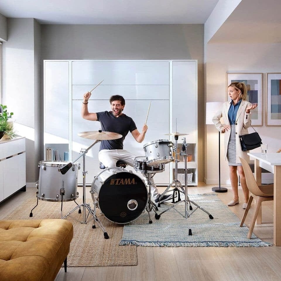 Lenart Dulap inalt cu 1 usa si 1 sertar, BC07 Alb Lucios, l45xA46xH217 cm