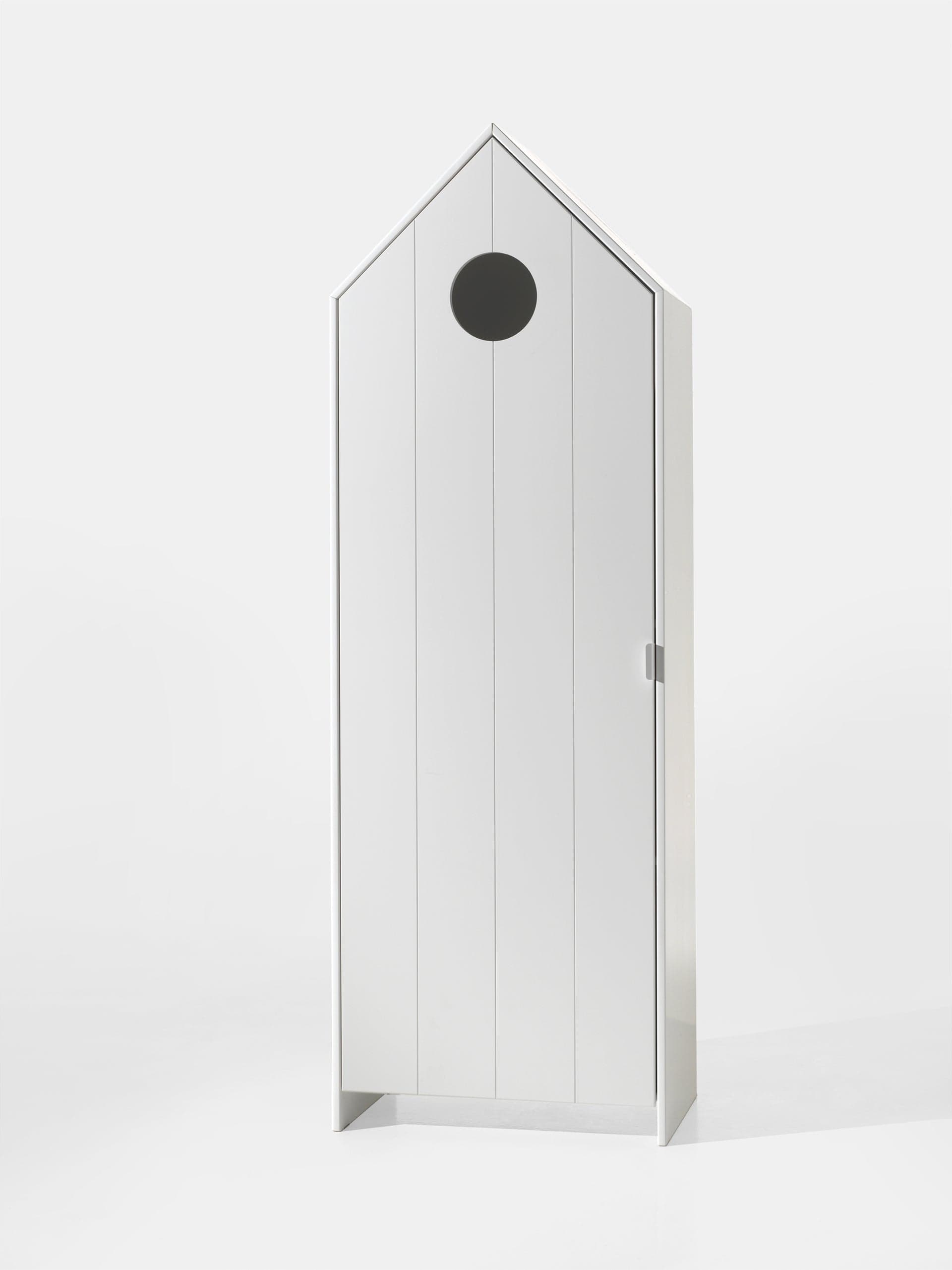 Vipack Dulap tip casuta din MDF, cu 1 usa pentru copii Casami Alb, l57,6xA37xH171,3 cm