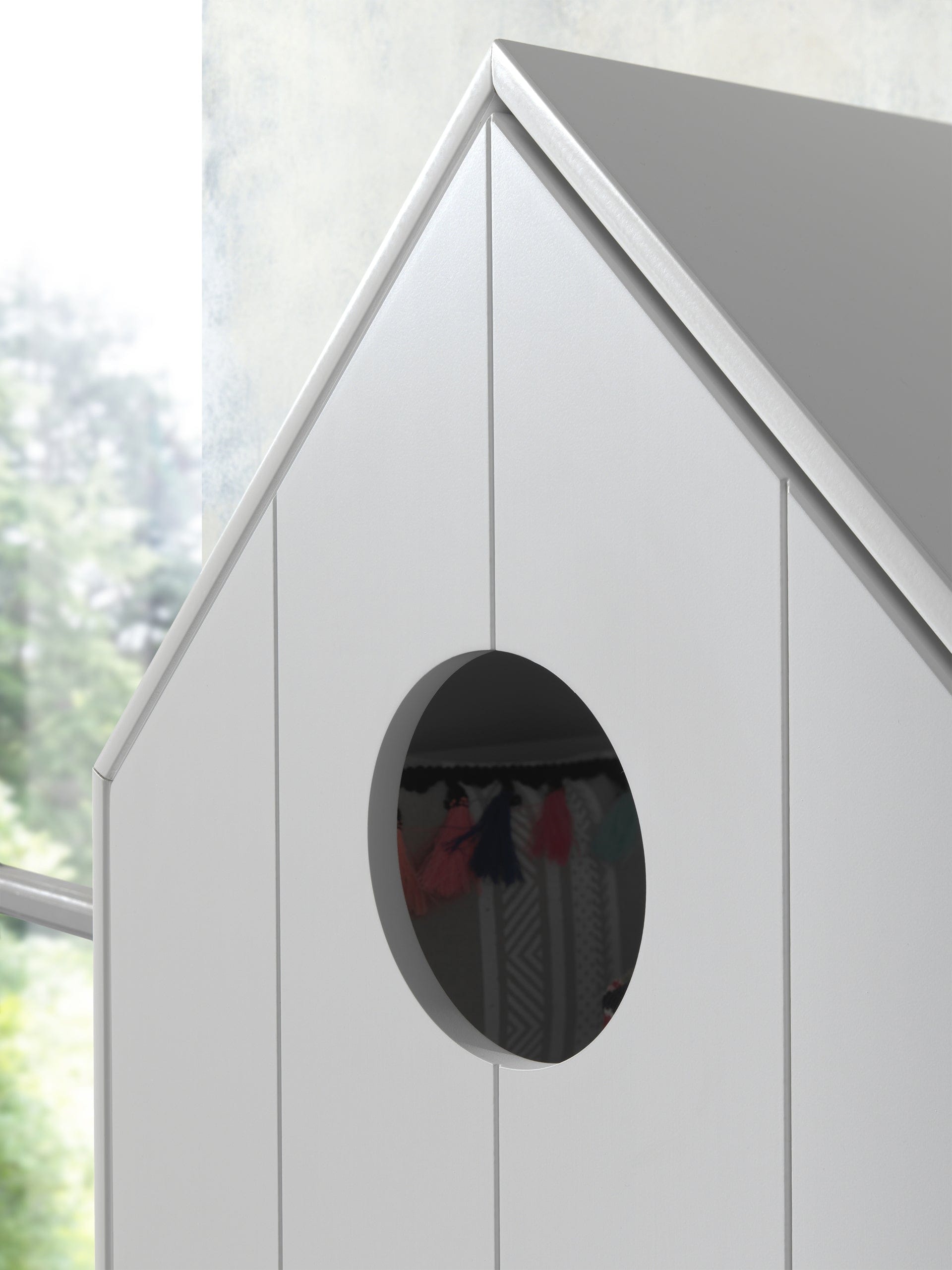 Vipack Dulap tip casuta din MDF, cu 1 usa pentru copii Casami Alb, l57,6xA37xH171,3 cm