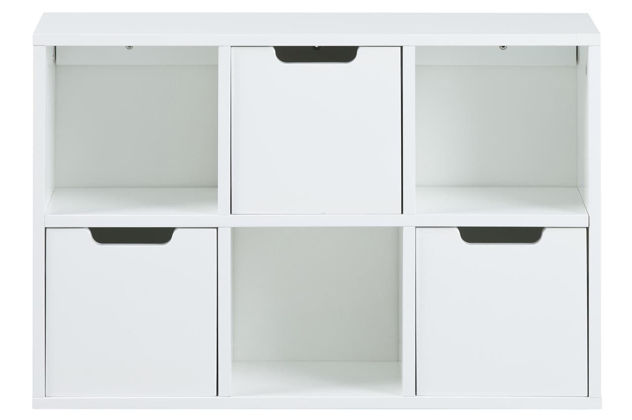 Etajera din MDF Mitra Alb, l58xA18xH39 cm (3)