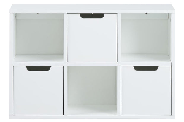 Etajera din MDF Mitra Alb, l58xA18xH39 cm (3)
