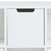 Etajera din MDF Mitra Alb, l58xA18xH39 cm (4)