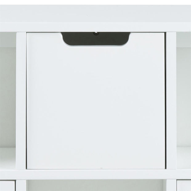 Etajera din MDF Mitra Alb, l58xA18xH39 cm (4)