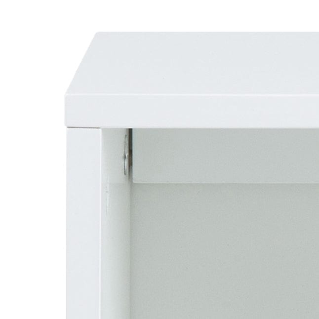 Etajera din MDF Mitra Alb, l58xA18xH39 cm (5)