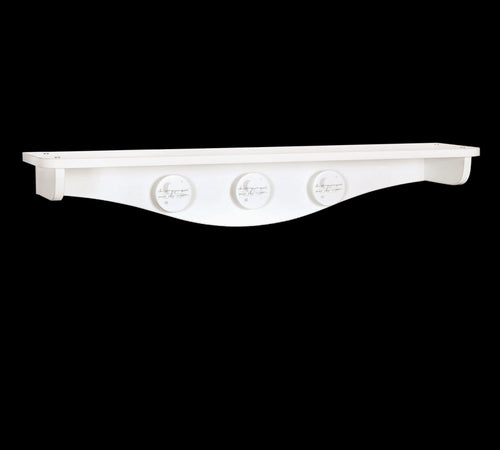 Cilek Etajera din pal, pentru bebe Baby Cotton Alb, l86xA18xH15 cm