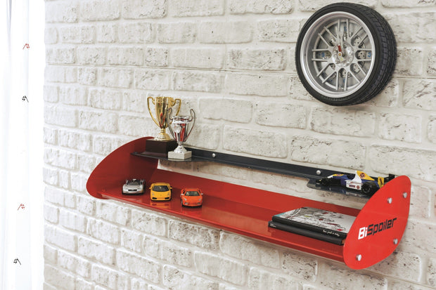 Cilek Etajera din pal si metal, pentru copii, Champion Racer Rosu / Gri, l91xA29xH21 cm