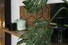 Set de mobila living din lemn si furnir, 6 piese Mosaic Stejar / Negru (12)
