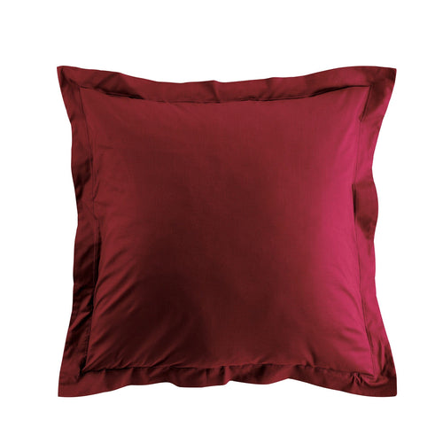 Fata de perna din bumbac, Biolina Oxford Bordeaux, 63 x 63 cm