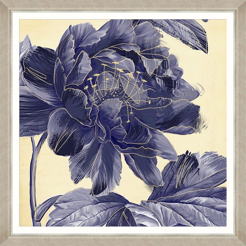 Tablou Framed Art Floral Indigo III