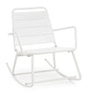 Fotoliu balansoar pentru gradina / terasa, din metal, Lillian, l63xA90xH74 cm