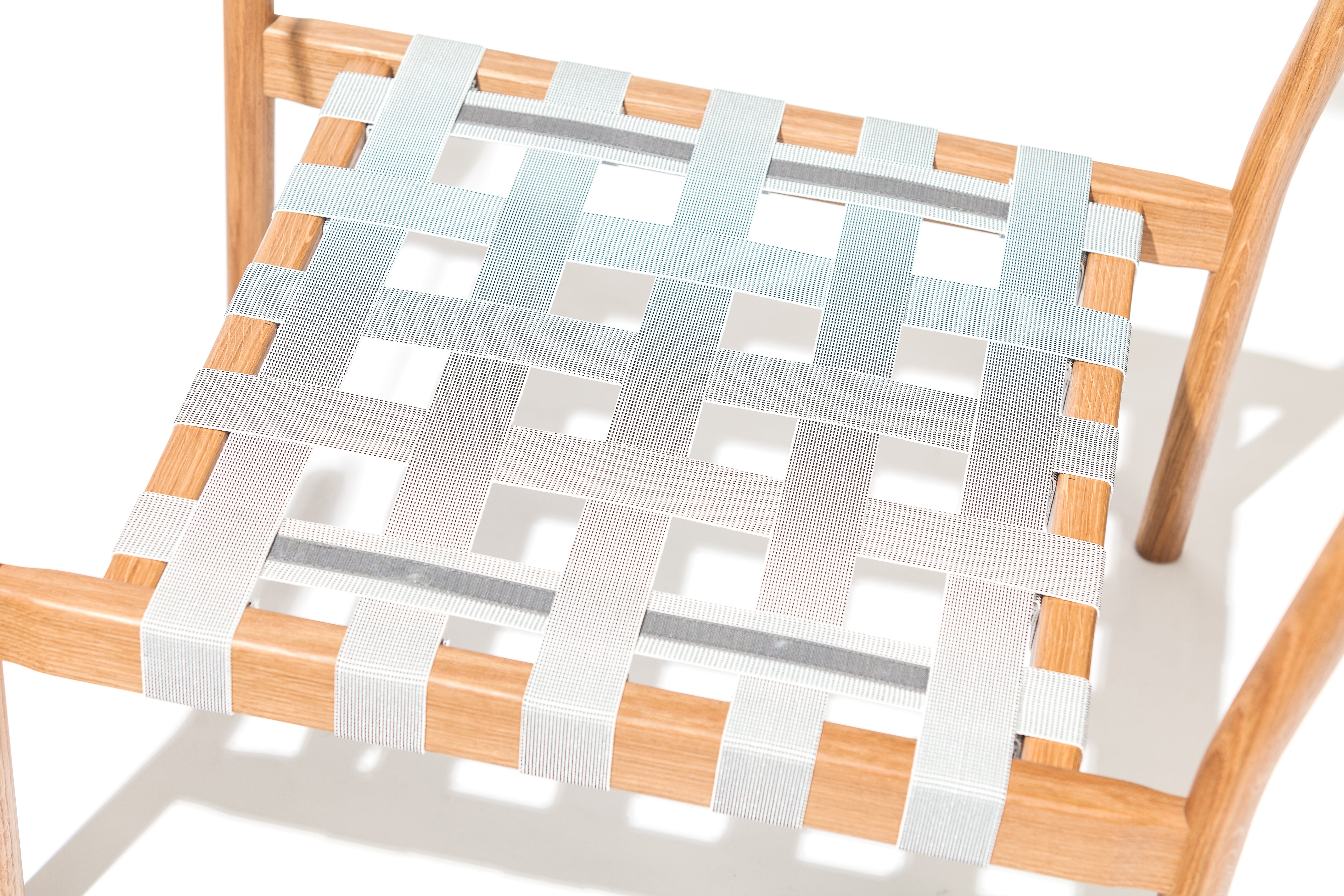 Fotoliu din lemn de stejar, tapitat cu stofa Dowel Green, l45xA52xH85 cm (11)