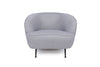 Asir Fotoliu fix tapitat cu stofa, Bony Gri Deschis, l83xA72xH75 cm