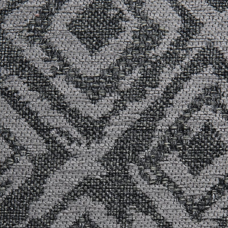 Fotoliu fix tapitat cu stofa si piele ecologica Miranda Gri K1, l78xA82xH101 cm (3)