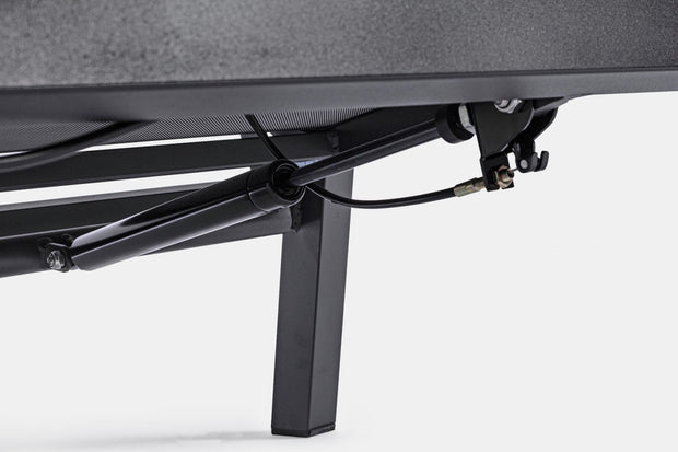 Fotoliu Recliner pentru gradina / terasa, din aluminiu, cu perne detasabile, Kledi Antracit, l72xA81xH98 cm (16)