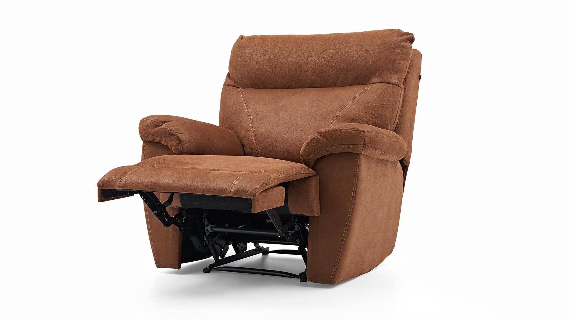 Dogtas Fotoliu Recliner, tapitat cu piele ecologica, Alen Caramiziu, l102xA83xH100 cm