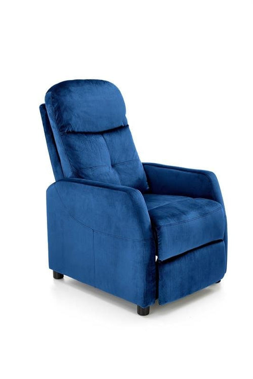 Halmar Fotoliu Recliner tapitat cu stofa, Filipo II Velvet Bleumarin, l64xA84xH103 cm
