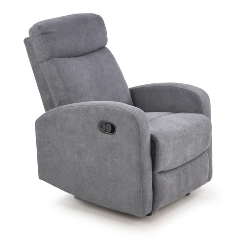 Halmar Fotoliu Recliner tapitat cu stofa Osmond 1S Gri inchis, l75xA95xH100 cm