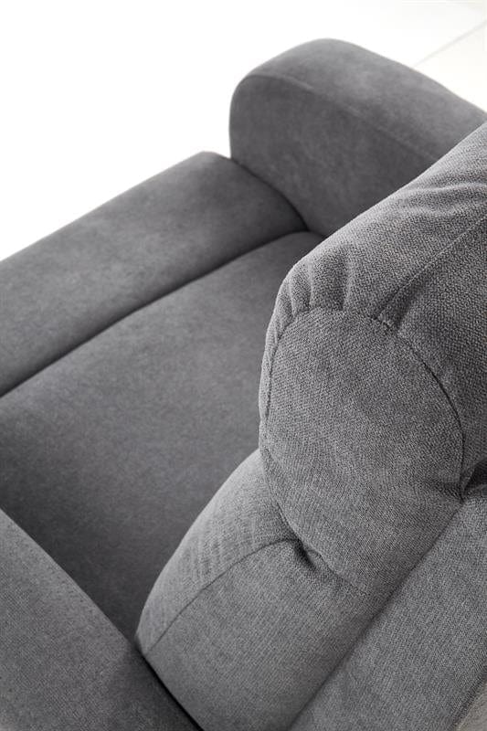 Halmar Fotoliu Recliner tapitat cu stofa Osmond 1S Gri inchis, l75xA95xH100 cm