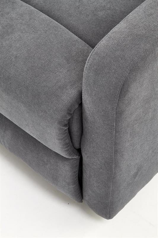 Fotoliu Recliner tapitat cu stofa Osmond 1S Gri inchis, l75xA95xH100 cm (9)