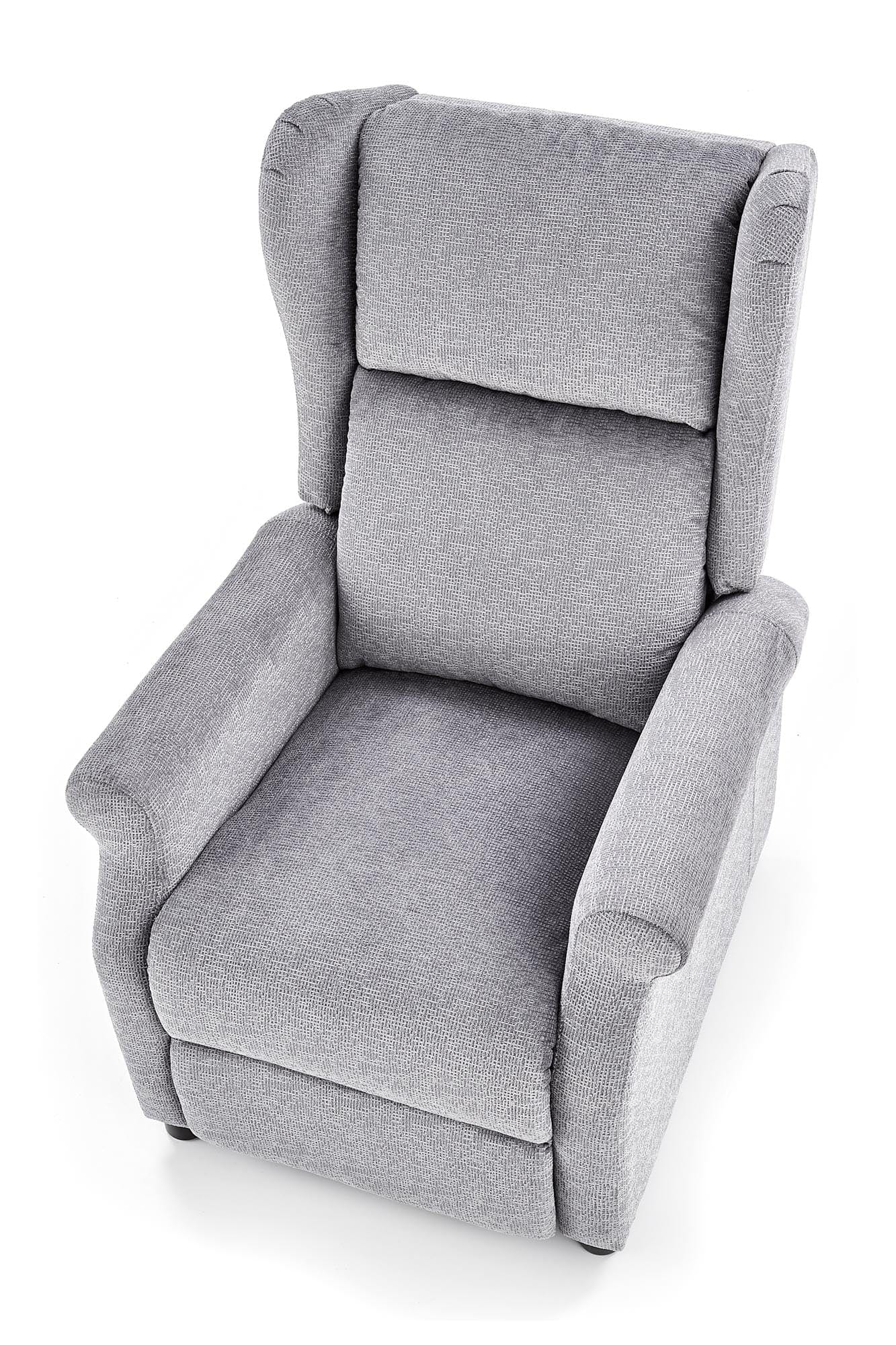 Halmar Fotoliu Recliner tapitat cu stofa si functie masaj, Agatha-M Gri, l75xA92xH107 cm