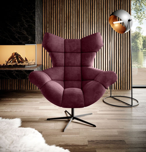 Wersal Fotoliu rotativ tapitat Sensiv, l103xA84xH119 cm