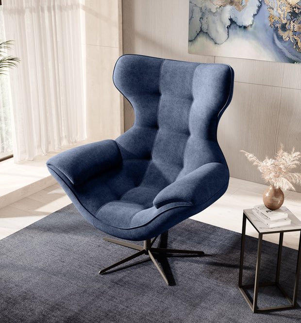 Fotoliu rotativ tapitat Yogalo, l103xA84xH119 cm (2)