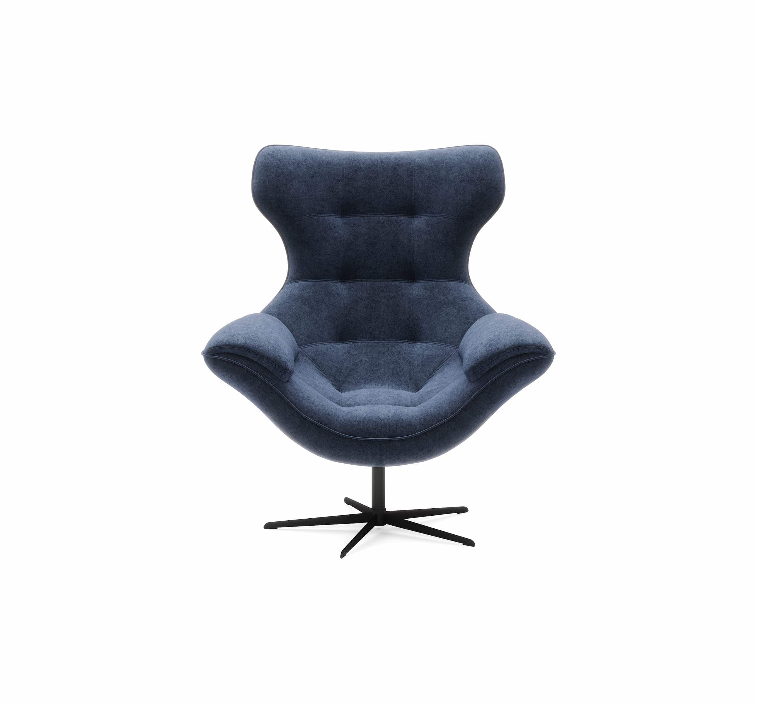 Fotoliu rotativ tapitat Yogalo, l103xA84xH119 cm (6)