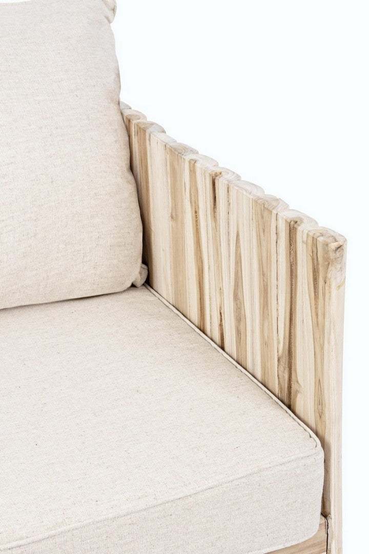 Fotoliu fix din lemn si perne detasabile tapitate cu stofa, Mahel Natural, l70xA65xH60 cm (6)
