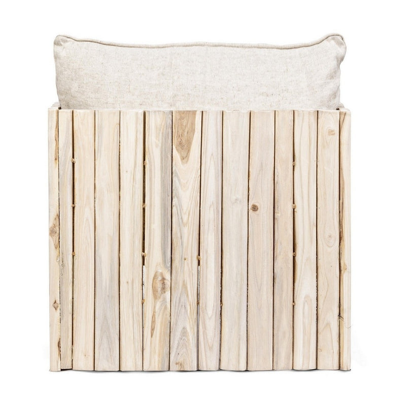 Fotoliu fix din lemn si perne detasabile tapitate cu stofa, Mahel Natural, l70xA65xH60 cm (5)