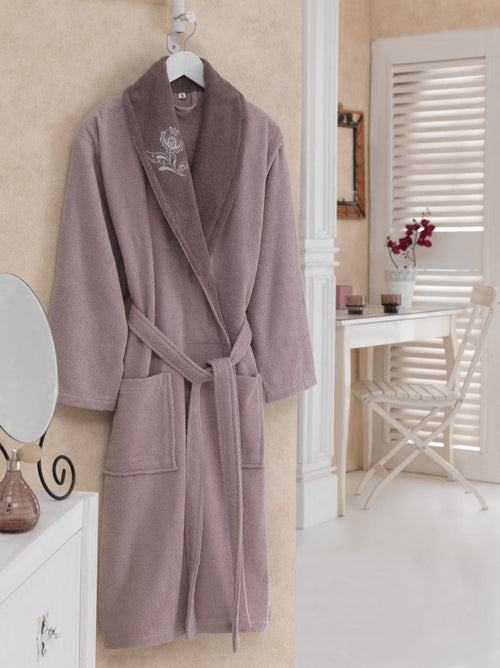 Asir Halat de baie femei din bumbac, Daily Violet / Mov,  S / M