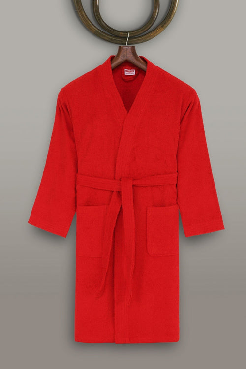 Asir Halat de baie femei din bumbac, Smart Rosu, S / M