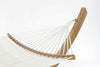 Hamac cu suport din lemn de eucalipt, Luxory Alb / Natural, L383xl89xH120 cm (2)