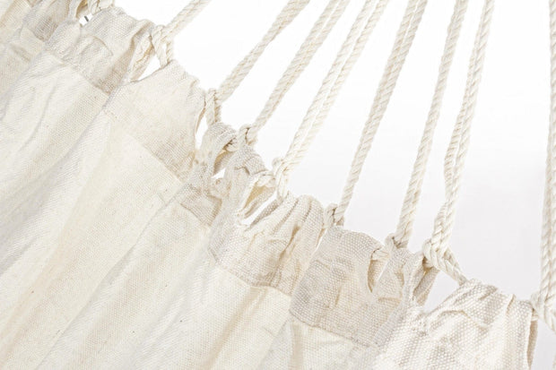 Hamac din bumbac si poliester, Kauana Bej, L200xl100 cm (1)