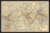 Tablou Framed Art Historical Flight Map