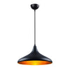 Lustra Atelier Negru / Auriu