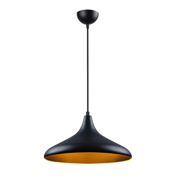 Lustra Atelier Negru / Auriu (1)