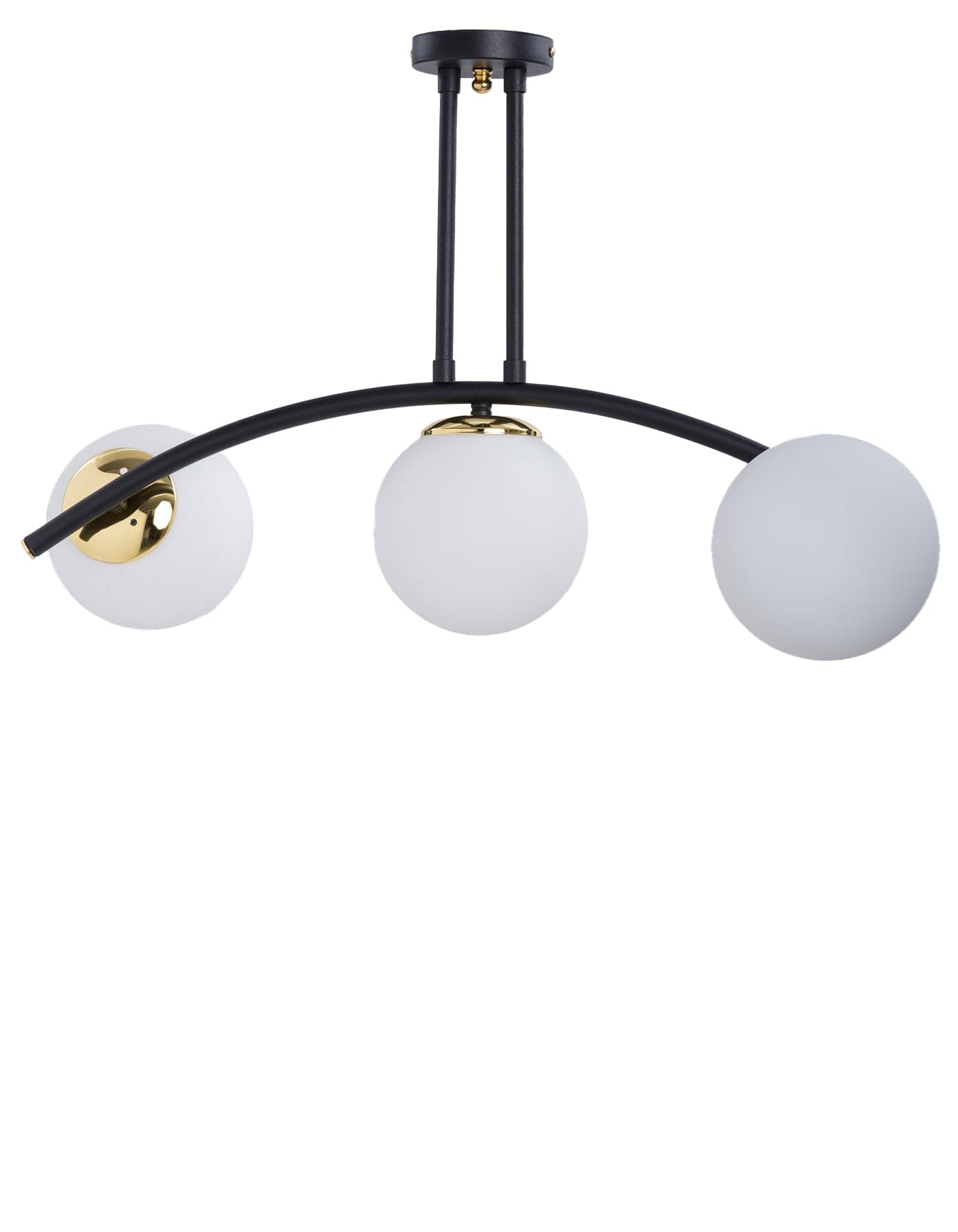 Lustra Black Alb / Negru