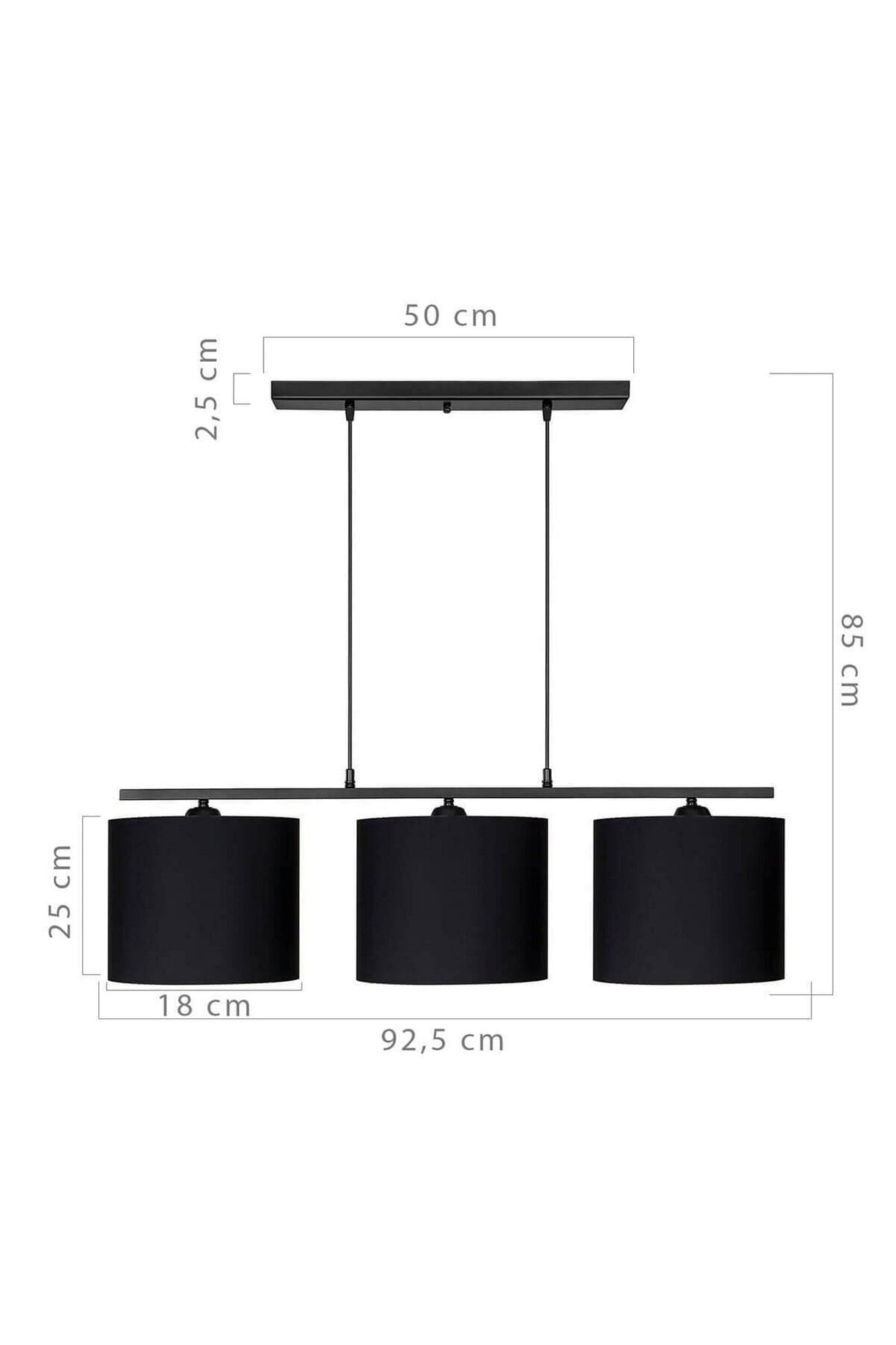 Lustra Caka Negru (2)