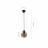 Lustra Ceiling Negru (3)