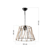 Lustra Ceiling Negru (3)