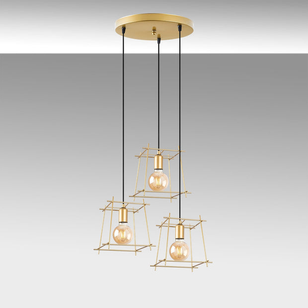 Lustra Coman 11281 Auriu (2)