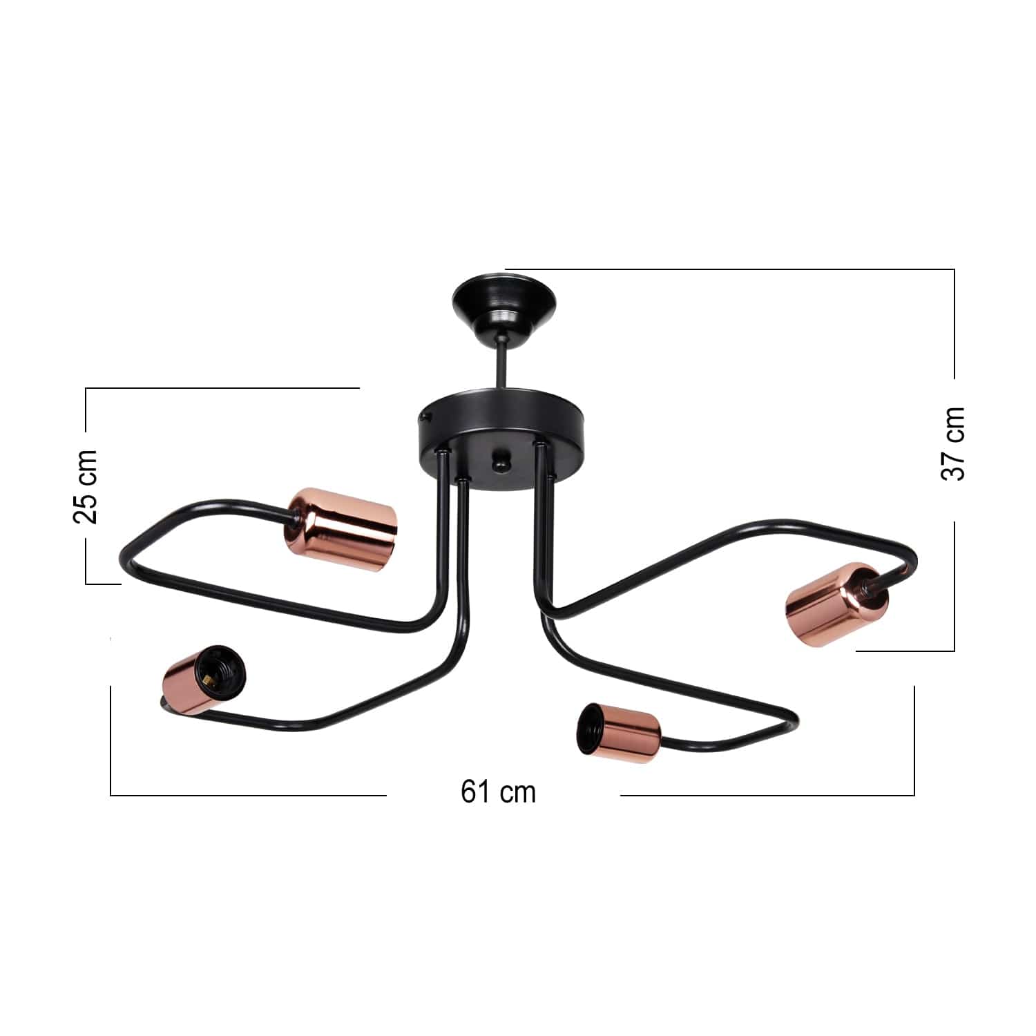 Oyo Lustra Cordoba Negru