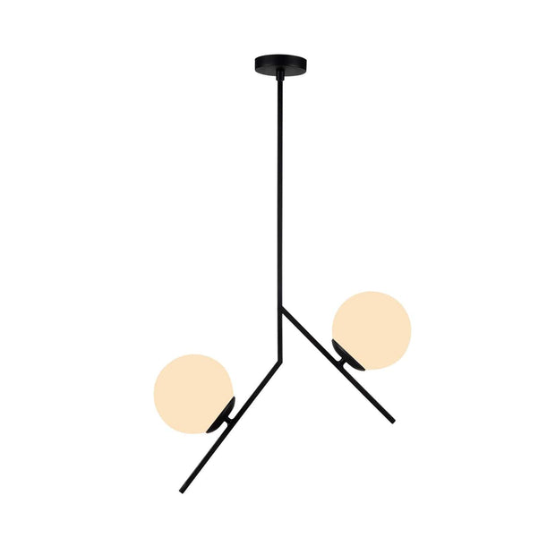 Lustra Diagonal Alb / Negru (1)