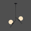 Lustra Diagonal Alb / Negru (3)